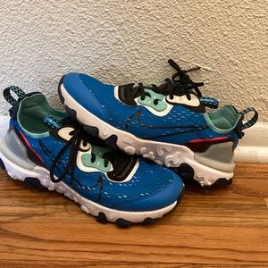 Boys Nike React Vision ‘Photo Blue’ Sneakers Size 6y No Box
